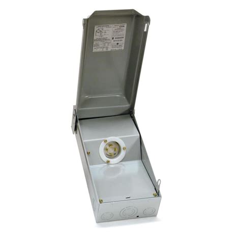 generation junction box|30 amp convenience inlet box.